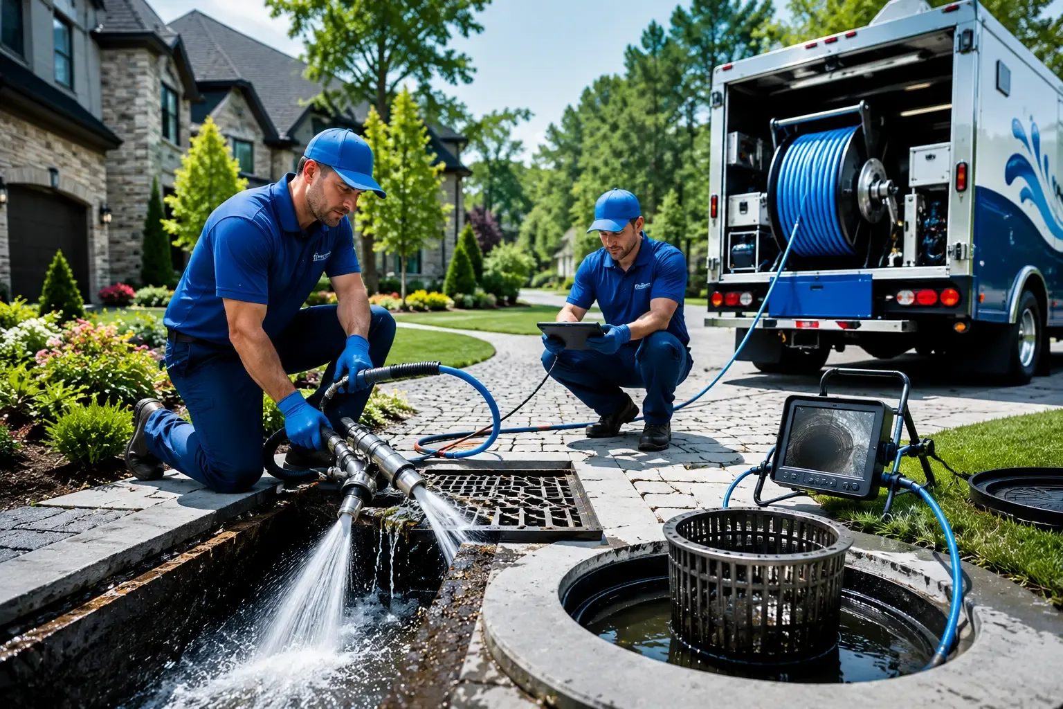Local outdoor drain cleaning professionals in Richmond Hill, GA