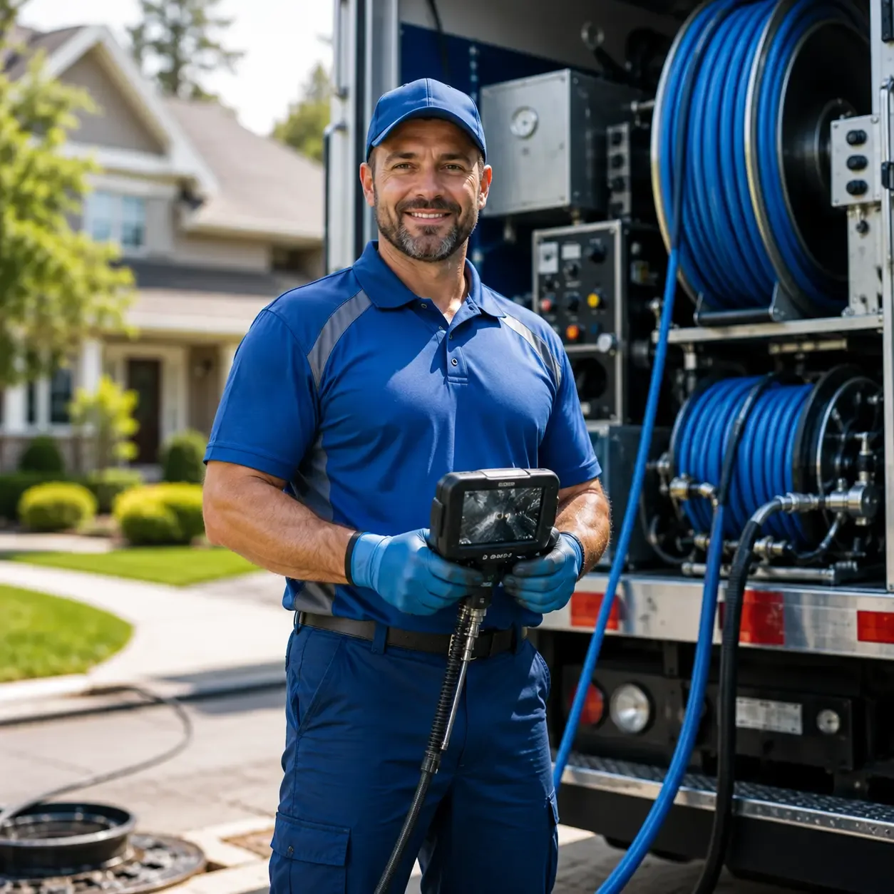 Local outdoor drain cleaning specialists in Richmond Hill, GA